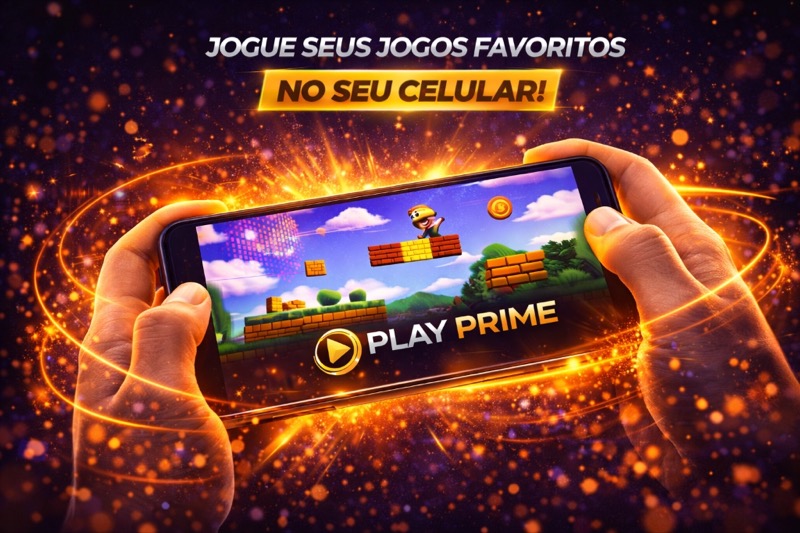 Jogue seus jogos favoritos no seu celular