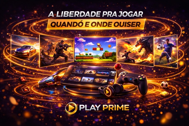 A Liberdade pra Jogar Quando e Onde Quiser